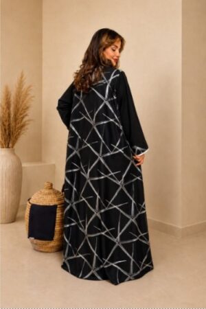 black-lined العباية العملية